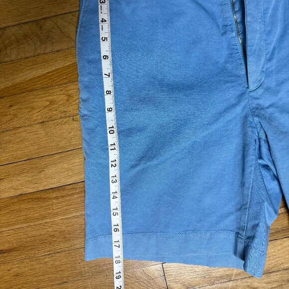 Ledbury Blue Chino Shorts Mens Size 34 7 Inch Inseam - Picture 7 of 9